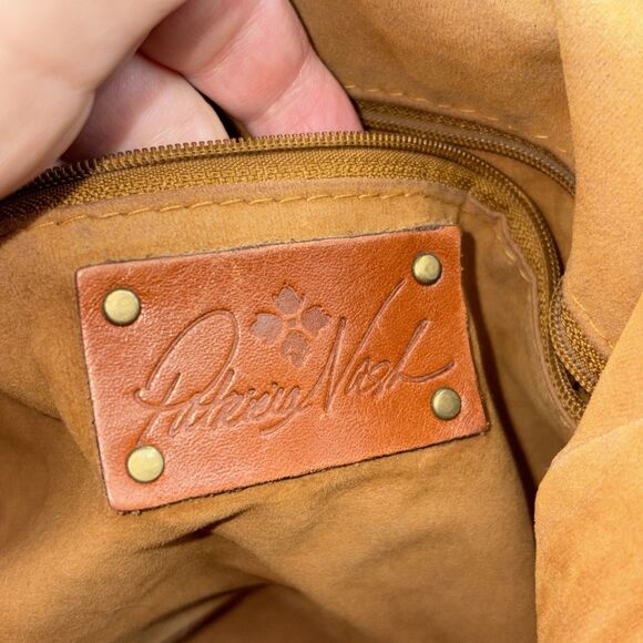 Patricia Nash Barcelona Tooled Leather Saddle Bag Crossbody Florence - Picture 9 of 12